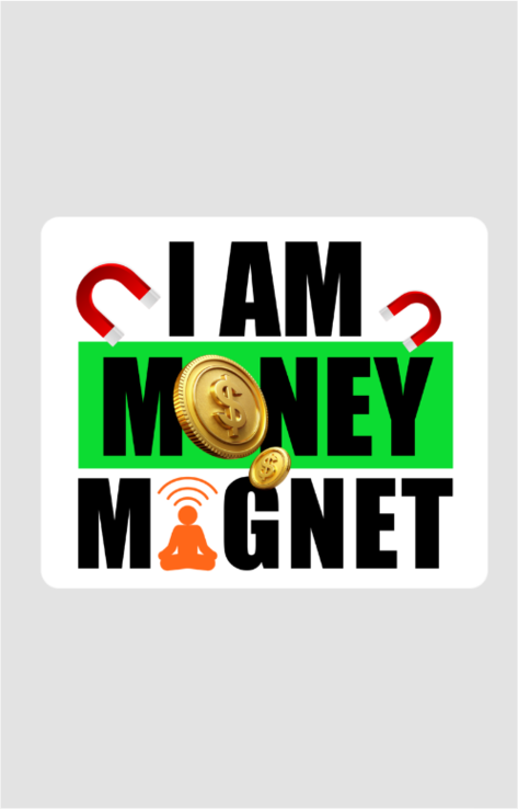 I Am Money Magnet Mouse Pad By ConvaLexa