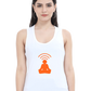 Women Tank Top Black Human WiFi