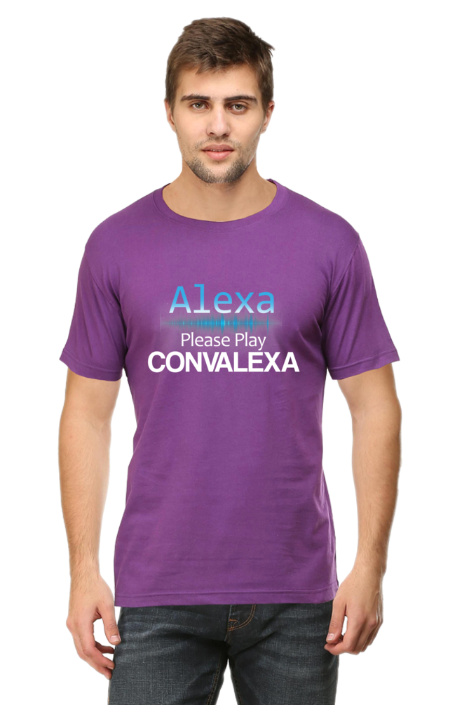 Ice Breaker Quote T-Shirt For Men, Alexa Play ConvaLexa