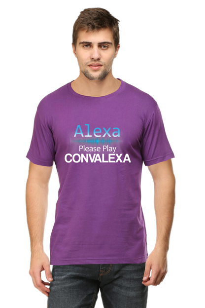 Ice Breaker Quote T-Shirt For Men, Alexa Play ConvaLexa