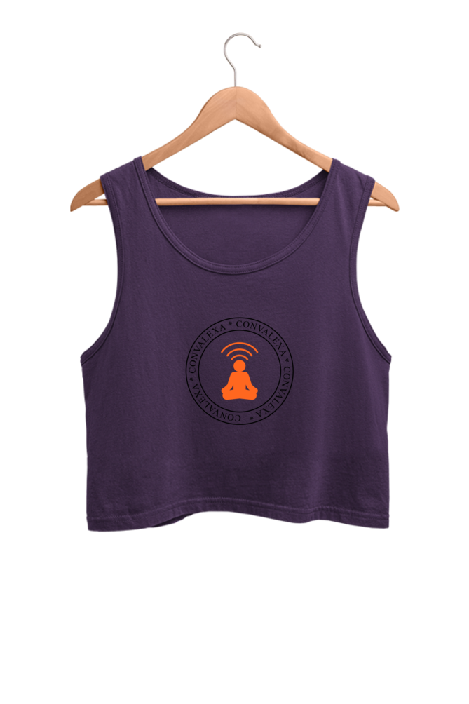 Women Crop Tank by ConvaLexa