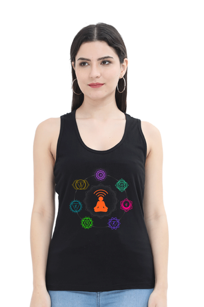 Women 7 Chakras Tank Top by ConvaLexa