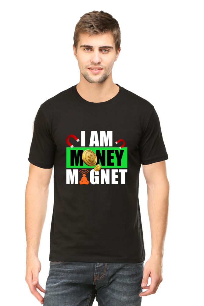 I Am Money Magnet Affirmation T-Shirt For Men