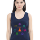 Women 7 Chakras Tank Top by ConvaLexa