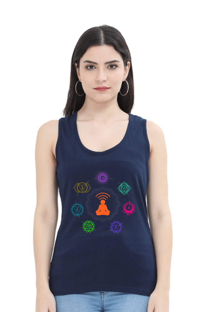 Women 7 Chakras Tank Top by ConvaLexa