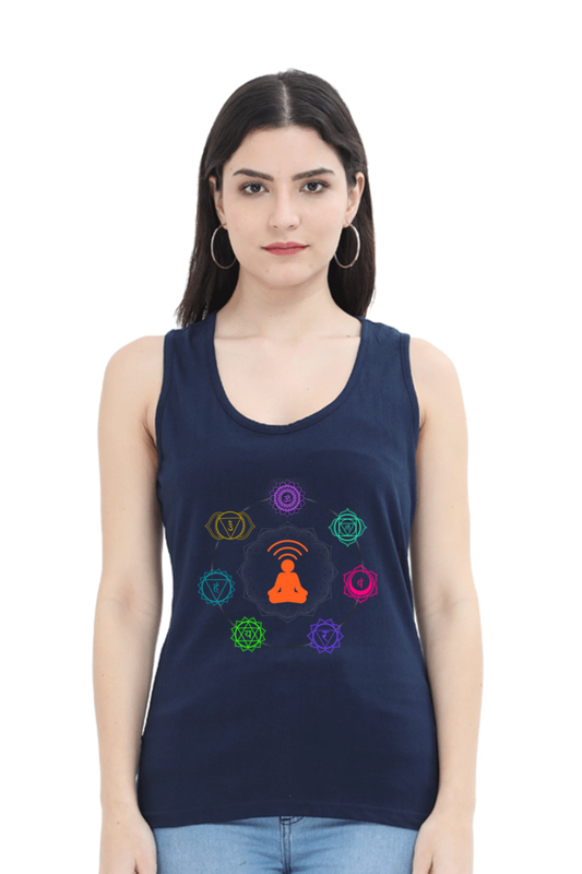 Women 7 Chakras Tank Top by ConvaLexa