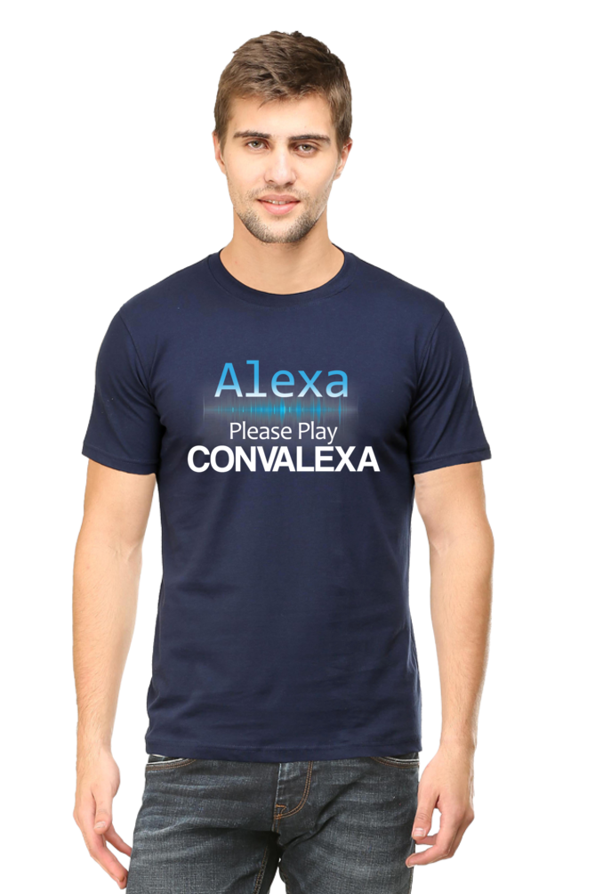 Ice Breaker Quote T-Shirt For Men, Alexa Play ConvaLexa