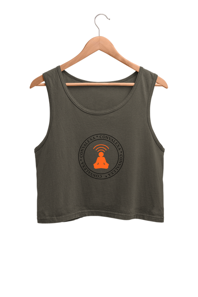 Women Crop Tank by ConvaLexa