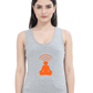 Women Tank Top Black Human WiFi