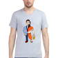 ConvaLexa BaBa Sanatana V-Neck T-shirt For Men