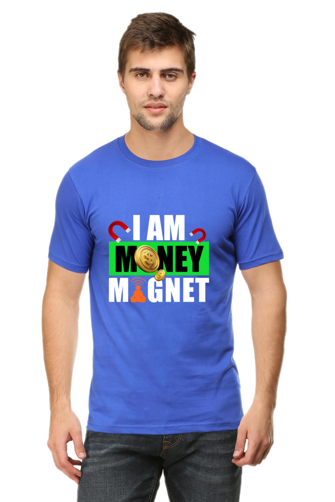 I Am Money Magnet Affirmation T-Shirt For Men