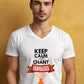 Keep Calm And Chant ConvaLexa V-Neck T-shirt Manifestation