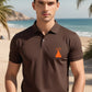 Black Polo T-Shirt For Men By ConvaLexa