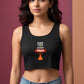 Women Crop Tank Keep Calm And Chant ConvaLexa